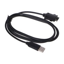 USB 충전 케이블 데이터 전송 대체 삼성 Suc-C2 디지털 카메라 NV3 NV5 NV7 I6 I7 I70, 검은색