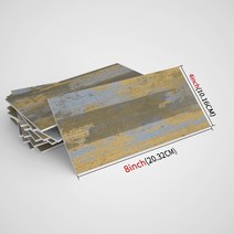 자체 접착 벽지 껍질과 스틱 패널 스티커 비닐 폼 장식 backsplash 파란색 대리석 타일 4quot x 8quot 주방 백스플래시, 4x8inchx64pcs, sjm11