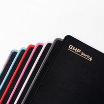 쥐에이치에프 GHF 노트북 마우스패드 220 x 270 미니 노트북패드, 레드/220x270/4mm