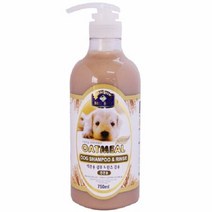 오너클랜 강아지 각질 피부 탄력보습 오트밀 샴푸린스 750ml_W72F2EE