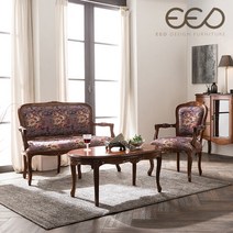 이드가구 [이드가구] 수입 엔틱가구 우드 엔틱 거실 소파 테이블 T1290, 단품없음