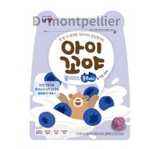 아이꼬야 불가리스 요거트 과자 17 g, 20억 유산균 블루베리, 17g, 24개