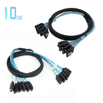 10DM SATA 3 고속 데이터 멀티 4P 6P cable SSD 케이블, 4P(페어), 100cm, 1개