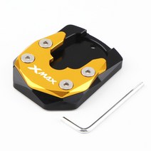 야마하 XMAX300 사이드스텐드클립 엑스맥스 사이드스텐드 비보뉴, 금빛