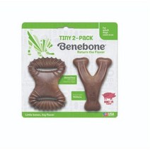 베네본 위시본&덴탈츄 어덜트용 TINY 강아지 덴탈 장난감 2종 세트, 1세트