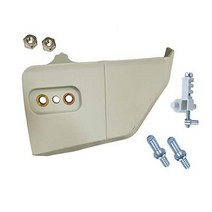 ZHIHUI １123 640 1705 Chainsaw Sprocket Cover with Chain Tensioner Adjuster Screw Studs Nuts Replacem, 1