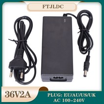 전동킥보드충전기 36v 2a 배터리 충전기 출력 42v 2a 충전기 입력 100-240