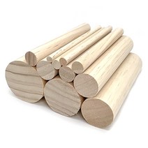 아이베란다 작은사이즈 목봉 나무봉 마크라메 소품제작, 60mm(두께) x 200mm(길이)