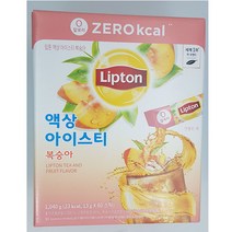 립톤 액상 아이스티 복숭아맛 80스틱