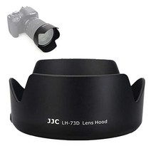 JJC Reversible Lens Hood Shade Protector EW-73D Replacement for Canon EF-S 18-135mm F3.5-5.6 is USM, Canon EW-73D Replacement