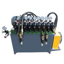 유압유니트 유압 실린더 오일 펌프 모터 일체형, 기본형