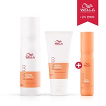 [웰라] 인비고 손상케어&스타일링 세트_샴푸+컨디셔너+정전기 스프레이, 인비고 손상케어&스프레이세트