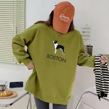IDT 롱맨투맨 기모 티셔츠 오버핏 빅사이즈 맨투맨 티셔츠/후드티/기모맨투맨/맨투맨티