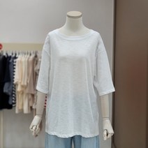 [시에로] 앞뒤편차 슬럽 루즈핏 티셔츠-SG3TSF120