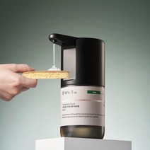 디하우트 세상편한 자동 주방세제 디스펜서 (젖병 1종 주방세제 리필 460ml 포함) 허브향