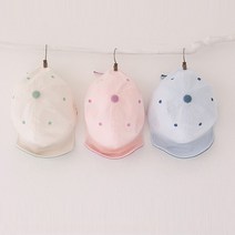 아이꼼므 아기 유아 데일리 나들이 외출 모자 배색 소프트 볼캡