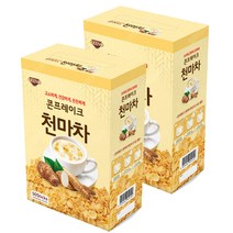 지노 콘프레이크 천마차 100T(50Tx2개) 율무차 곡물차, 1세트