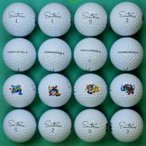 빅야드 세인트나인 익스트림골드 로스트골프공 B+4피스 로스트볼 16구 화이트