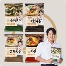 삼립 미식면 하이면 2봉 골라담기 명인우동 미역칼국수 고기국수 장칼국수, 명인우동 2봉