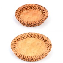 라틴 바구니 귤 과일담는 그릇 바께스 브레드 바스켓 한과 피크닉 라탄 양파 보관함 과자 원형 트레이 미니 소쿠리 쿠키 수납함 간식 사탕 빵 정리함 계란 야채 보관 낮은 수납 슬림