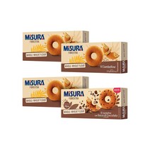 미주라 통밀 도넛츠 230g 3개 + 초코칩 통밀 도넛츠 230g 1개, 단품
