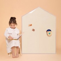 [바보사랑] 릴리후스 원톤 L 유아 자석 칠판 보드, 색상:핑크 / 프레임:블랙
