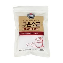 [메가마트]CJ 백설 구운소금 500g, 1개