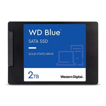 Western Digital 내장 SSD 블루 2TB 최대 560MB/s (WDS200T2B0A), Previous Generation, 500GB