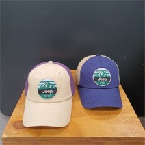 지프 NC02 와펜 포인트 배색 모자 GL4GCU086