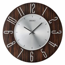 Seiko Sara 벽시계 블루 USA 미국, Brown