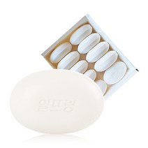 알뜨랑비누 백색 130g 벌크포장 10개 업소용 대용량 세수비누