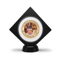 기념화폐 희귀동전 주화수집 1926 엘리자베스 2 세 여왕 기념 주화 세트 영국 왕실 가족 챌린지 소장 공예 선물 8 가지 디자인, [24] coin 4 in holder