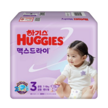 하기스 NEW 맥스드라이 점보 밴드형 남여공용 6단계(14~19kg), 720매, 0  3step(7~10kg) / 공용 중형