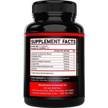 HGH 남성 및 여성용 보충제 (120개) 1500mg 천연 근육 빌딩 인간 호르몬 빌더 회복 후 운동 - 미국 제조, 한개옵션0