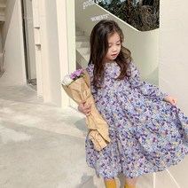 베이비맥스 아일렛 플라워 캉캉 원피스 R5614
