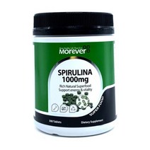 (뉴질랜드) Morever - Spirulina 모에버 스피루리나 1000mg 300정