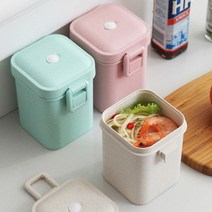 직장인 유치원 피크닉 런치박스 소풍 다이어트 식단조절 도시락통 반찬통, 그린 대