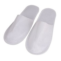 일회용 슬리퍼 호텔 실내화 부직포 기내용(앞막힘) 30개입, 화이트