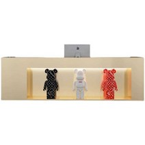 템바보드 카운터 인테리어 업소용 안내데스크 미용실, 04. 화이트 80x60x100cm