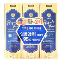 페리오 프로폴리테라 치약 클래식 민트 100gx3 1개