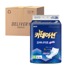 카네이션 속기저귀 오버나이트 140매 (28매x5팩)