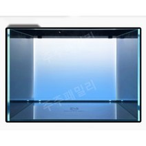 어항 백스크린 어항배경 수족관 장식 벽지 꾸미기 RGB 수조 배경, RGBW+APP이중조명60x40cm