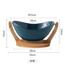 놋그릇세트 놋그릇 세척 방자유기그릇세트 대나무 트레이 홈 레스토랑 과일 바구니 세트 대형 중형 Yuanbao 레저 그릇 식품 저장 용기, [03] 3