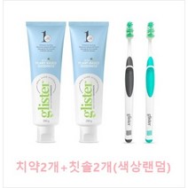 암웨이 글리스터 치약200g*2 + 칫솔2개, 200g*2 + 칫솔2개