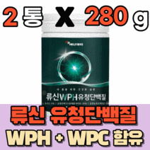 류신단백질 유청단백질 가수분해물 유청농축 유신 루신 단백질 담백질 분말 가루 파우더 타블렛 타블릿 로이신 wph wpc bcaa leucine 프로틴 보충제 헬스 운동 전후 노인, 2통(230g)