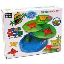 점프점프 개구리 보드게임 (3인 점핑개구리 가족게임, 본상품선택