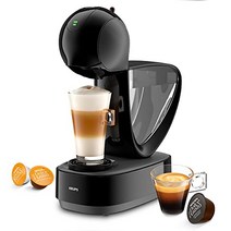 독일 Krups NESCAFÉ Dolce Gusto Infinissima Touch KP2708 터치 디스플레이가 있는 커피 캡슐 머신 은 색, 짙은 회갈색, 인피니시마 터치 토프