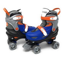 Chicago 주니어 쿼드 스케이트 블루/블랙/오렌지 M 1-4, Blue/Black/Orange