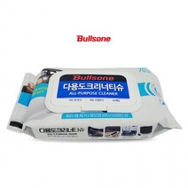 NE불스원 다용도 크리너티슈 70매 상큼한향 찌든때 오염제거 세정 티슈, NEW다용도크리너티슈70매(상큼한향)