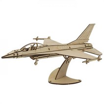 어린이 목재 입체퍼즐 - 영공방 F-16 팔콘퍼즐 목재퍼즐 나무퍼즐 3D입체퍼즐 입체퍼즐 3D퍼즐 퍼즐만들기 나무모형 영공방 원목퍼즐 나무블럭 퍼즐교구 에듀퍼, 본상품
